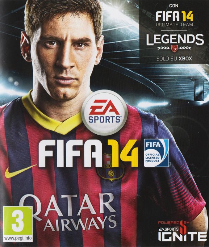 FIFA 14 box art for Xbox One